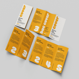 Dépliant 3 Volets format DL